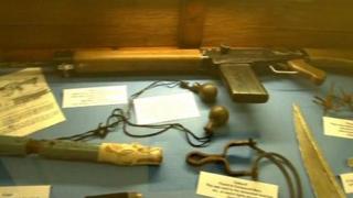 Prison museum collection weapons