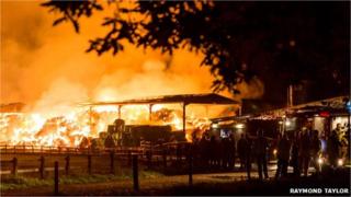 Hevingham fire