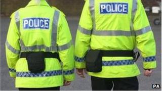 Anonymous police officers