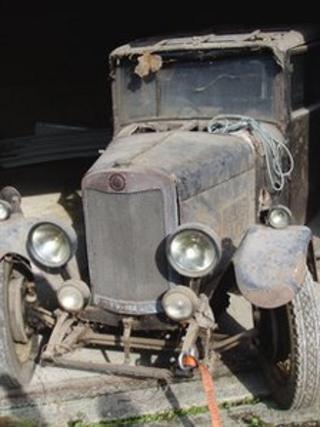 1928 Lea Francis P Type saloon car