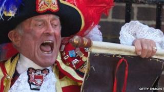 A town crier