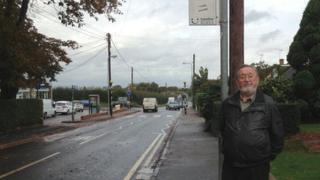 bus stop in Rayleigh