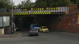 Stoke road railway bridge