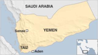 Map of Yemen