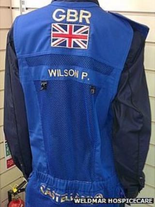 Peter Wilson's tabard