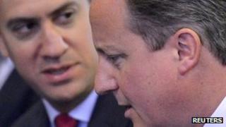 Ed Miliband and David Cameron