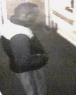 An image of Lerone Boye moments before he escaped