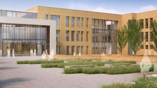 Wellingborough campus: artist impression