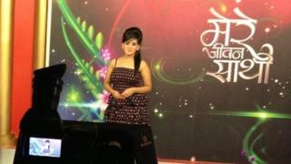 A presenter on India's first matrimonial television channel