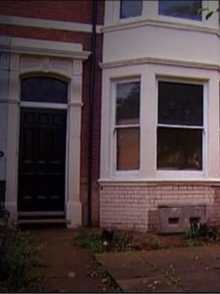The former Parkside House Nursing Home in Northampton