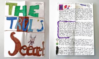 Work samples from the Letters Project