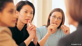 Women networking