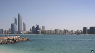 Abu Dhabi skyline