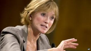 Medicare chief Marilyn Tavenner testifies on Capitol Hill in Washington 5 November 2013