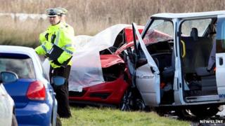 Crash scene