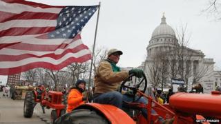 Tractor farmer