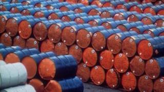 Oil barrels