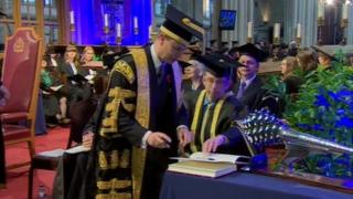 Prince Edward at Bath Abbey