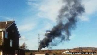 Tyre fire