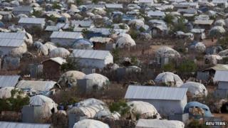 The Dadaab refugee camp, Oct 2013