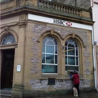 HSBC branch in Conwy