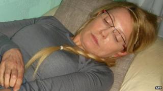 Yulia Tymoshenko in jail, 25 Apr 12