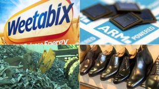Weetabix, ARMs, Sackers and Cheaney's