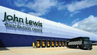 John Lewis' delivery centre in Milton Keynes