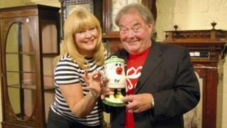 Eddie Large and his wife Patsy