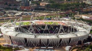 London 2012 Olympic stadium