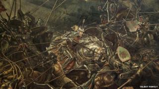 'The Battle of Bosworth Field', oil on canvas, 1839