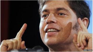 Argentina's new Economy minister, Axel Kicillof,