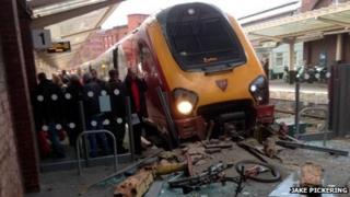 Virgin train crash