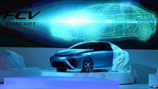Toyota FCV concept car