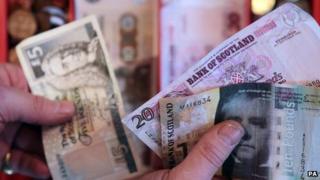 Scottish banknotes