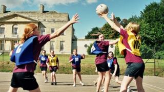 State boarders play netball