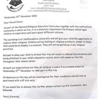 littleton letter original