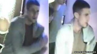 CCTV of suspect