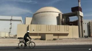 Reactor building at the Bushehr nuclear power plant (2010)