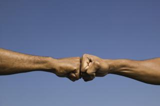Fist bump