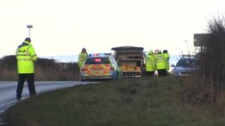 Crash scene