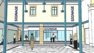 Artist impression of Lancaster Market