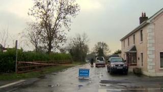 A suspicious object was left close to the north-south electricity interconnector near Crossmaglen