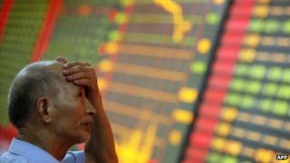 Chinese investor in despair