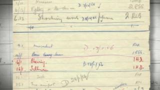 John Lennon detention slip