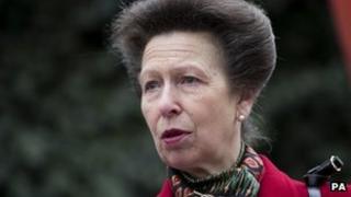 File photo dated 27/3/2013 of the Princess Royal