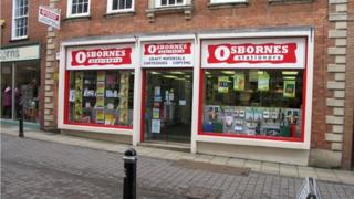 Osbornes Stationers, Mealcheapen Street, Worcester