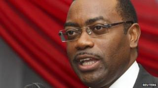 Nigerian Agriculture Minister Akinwumi Adesina (file photo)