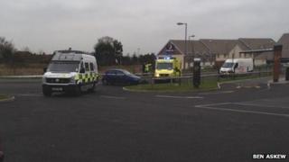 Scene of the incident in Minster