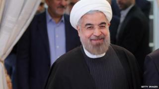 Iran's president Hassan Rouhani